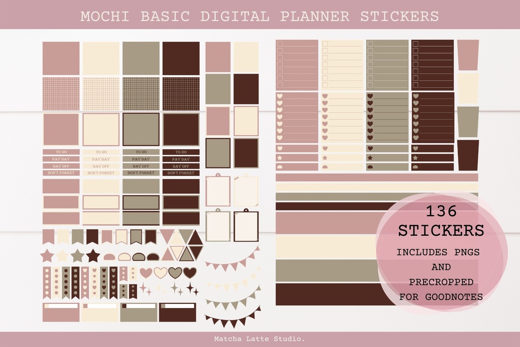 デジタルステッカー MOCHI ベーシックセット