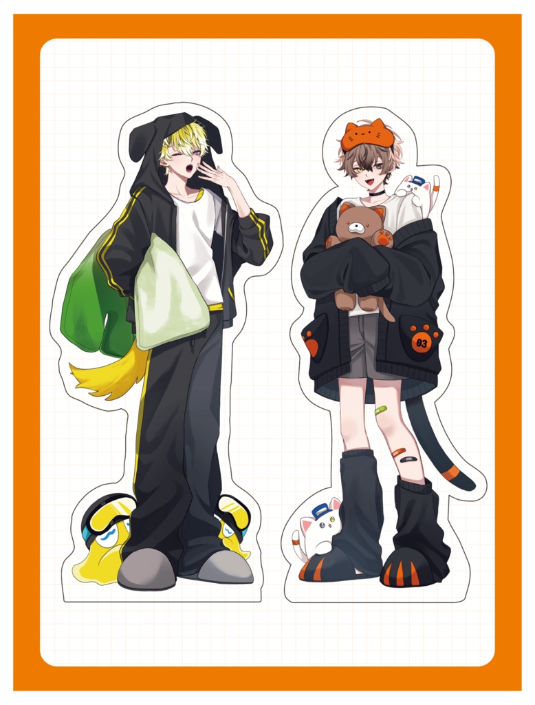 【非公式】アクリルスタンド/アルバーン・サニー(Acrylic Stand/Alban・Sonny)