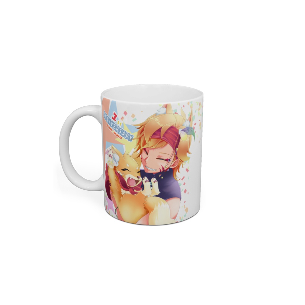 マグカップ１(橙星ナナキ1stAnniversary)