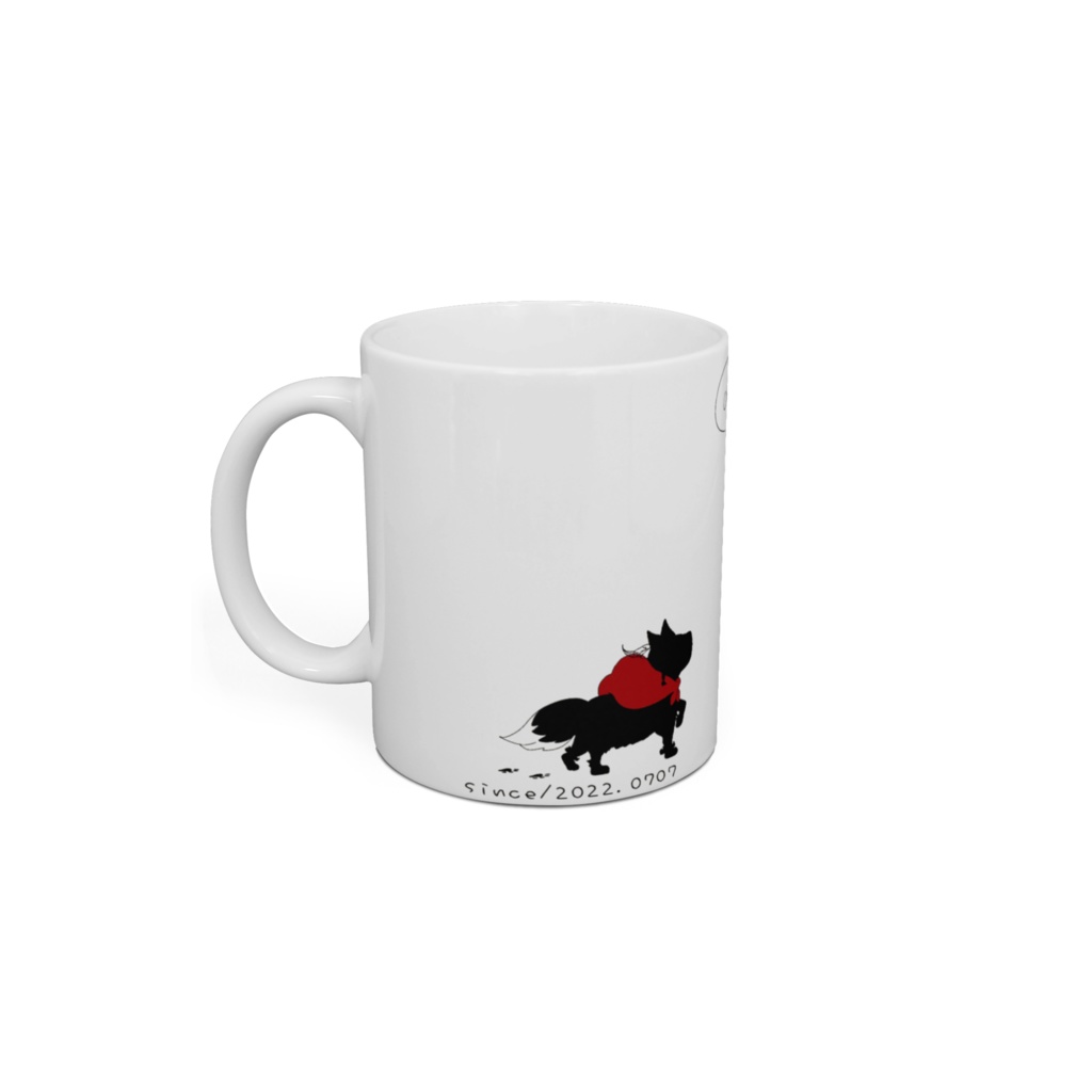 マグカップ2(橙星ナナキ1stAnniversary)