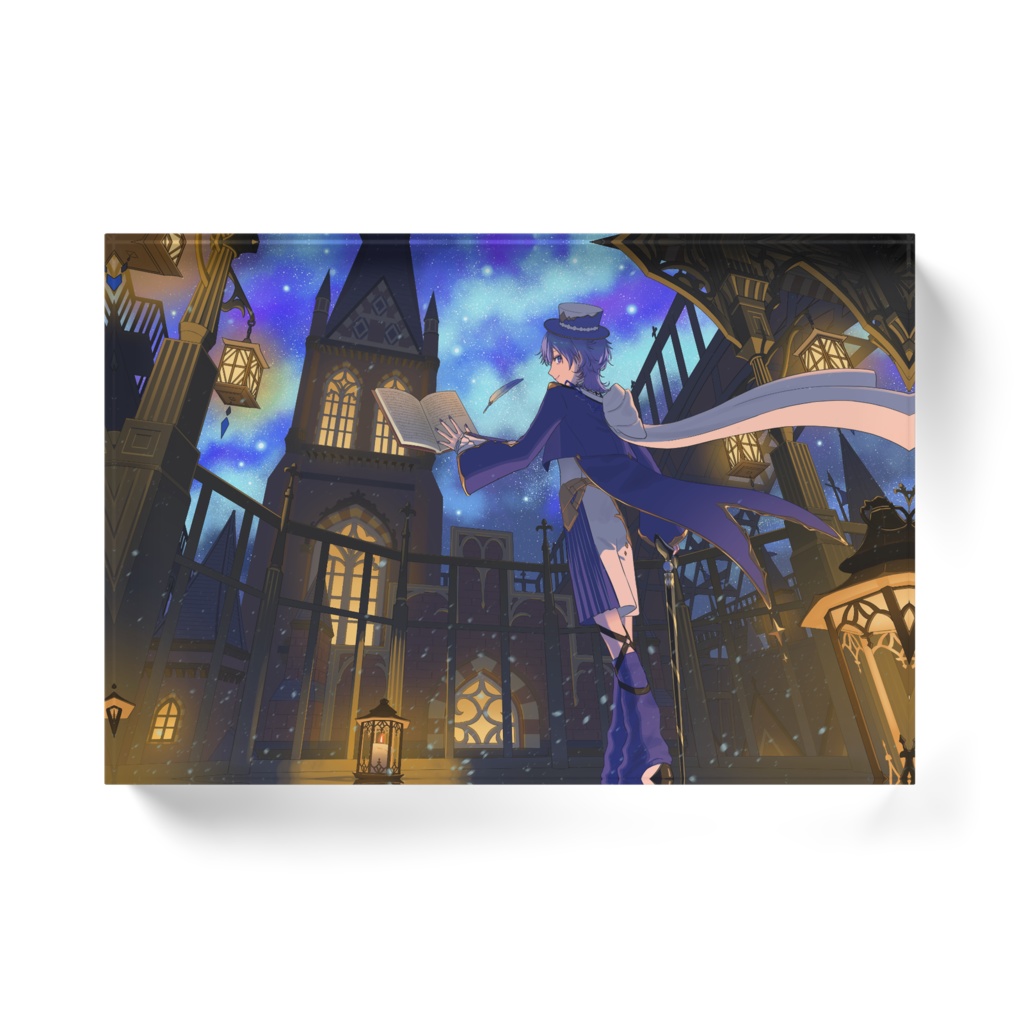 御汐かずさ1周年 アクリルブロック