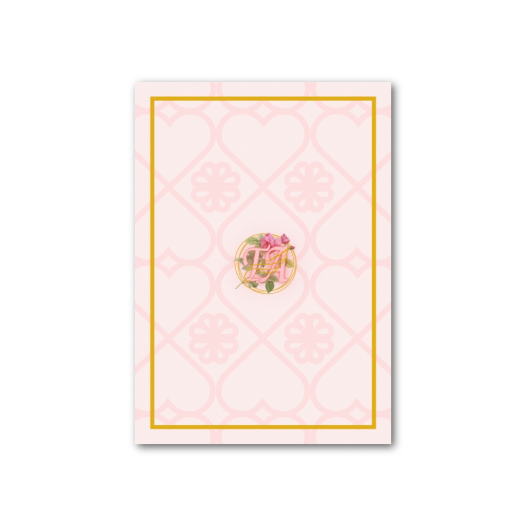 とあフォトメッセージカード(両面)「桜(サルノコシカケ)あなたを幸運は見逃さない♡」