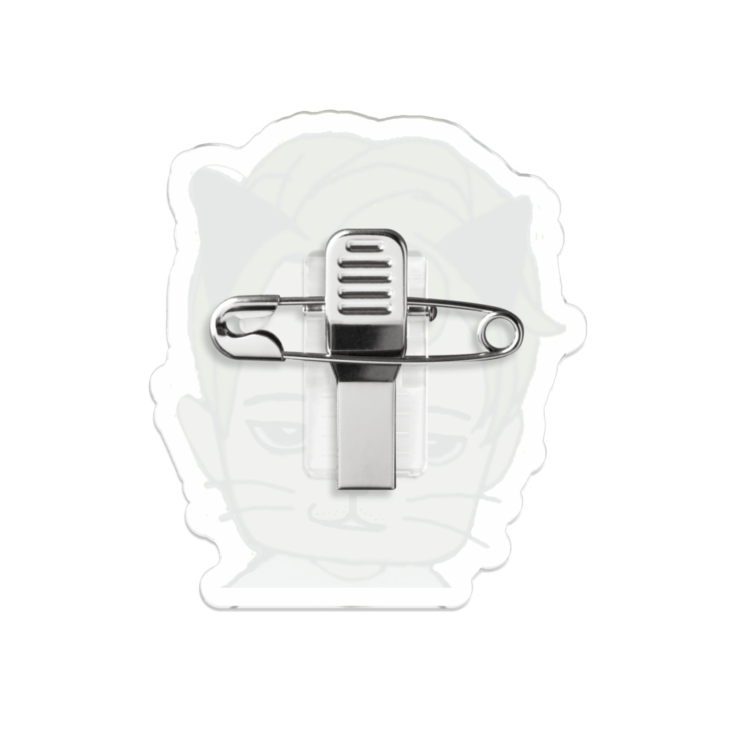 チビりゅアクリルピンバッジ1