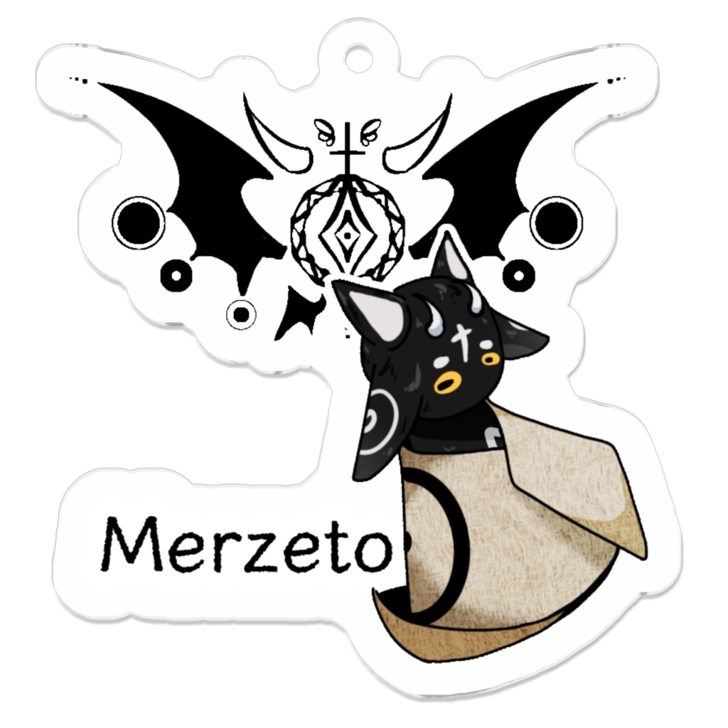 まぐろわにオリジナルキーホルダー‎:メルゼト(Merzeto)