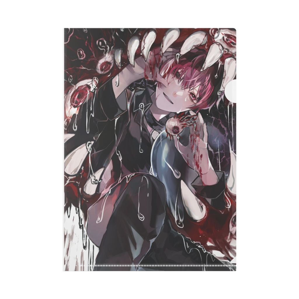 カイブツといっしょクリアファイル