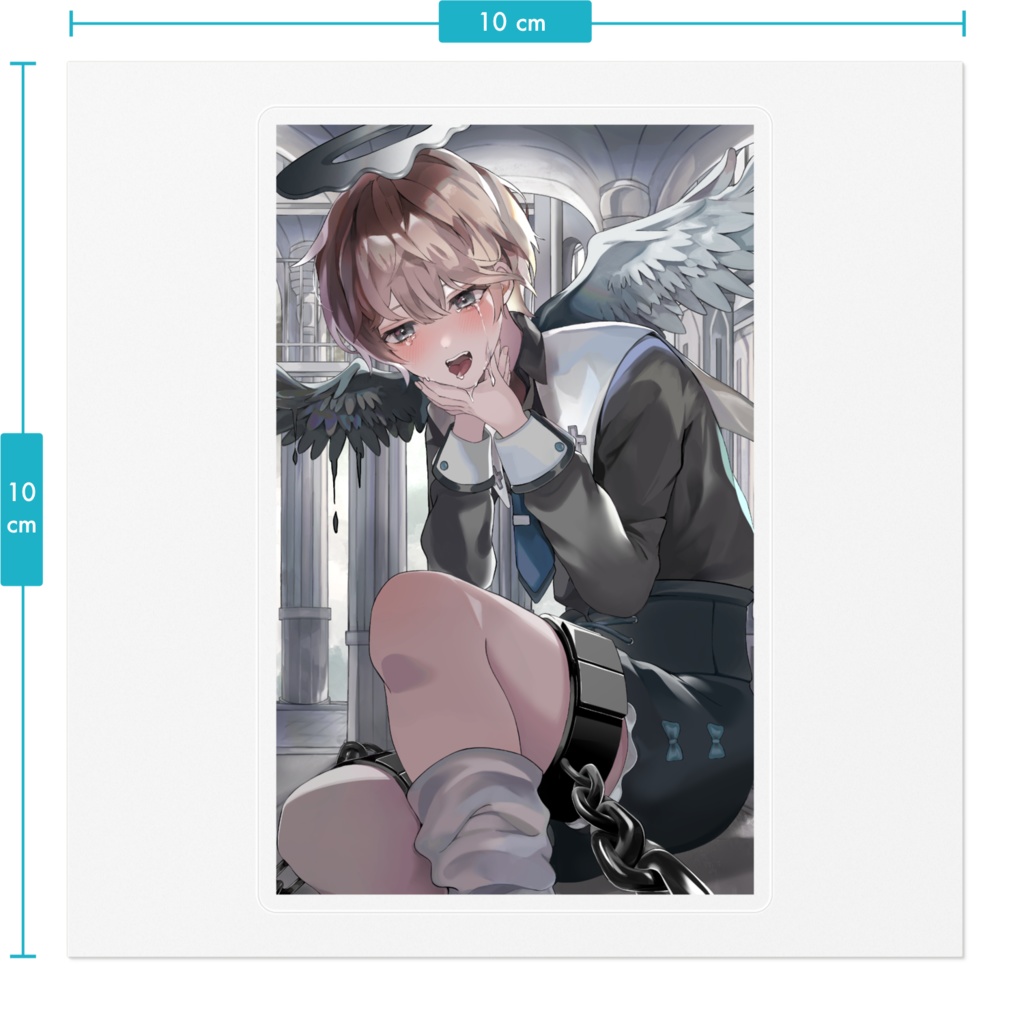 堕天使くんステッカー