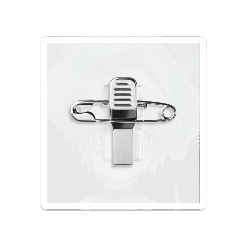 シャムくんのお顔アクリルバッジ 全4種