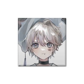 シャムくんのお顔缶バッジ 全4種