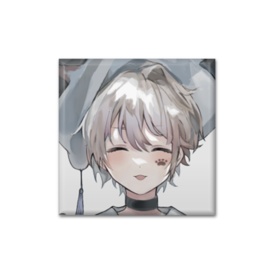 シャムくんのお顔缶バッジ 全4種