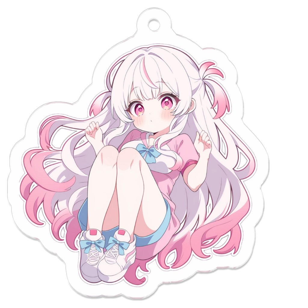 お座りさくちゃんのアクキー