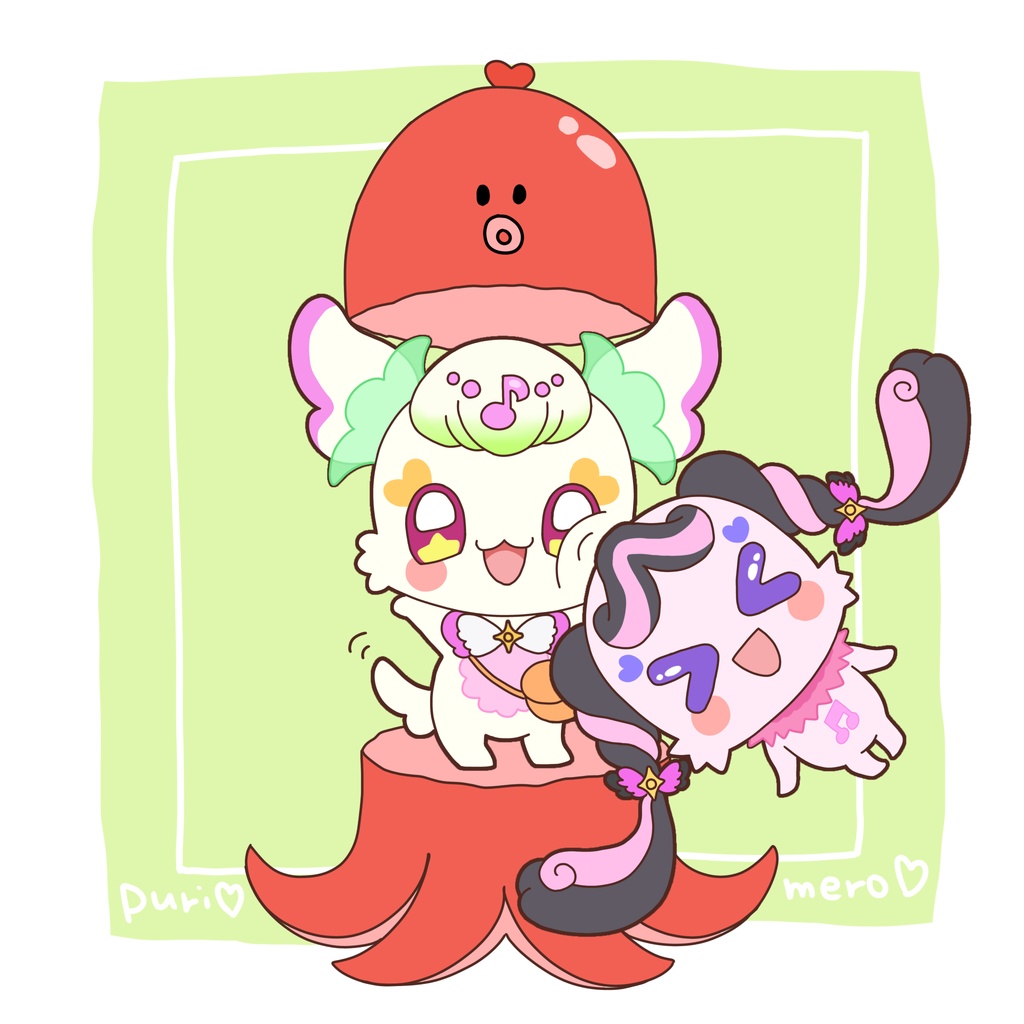 puri♡meroステッカー