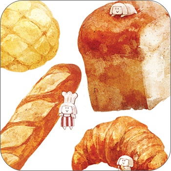 スクエア缶バッチ 5種