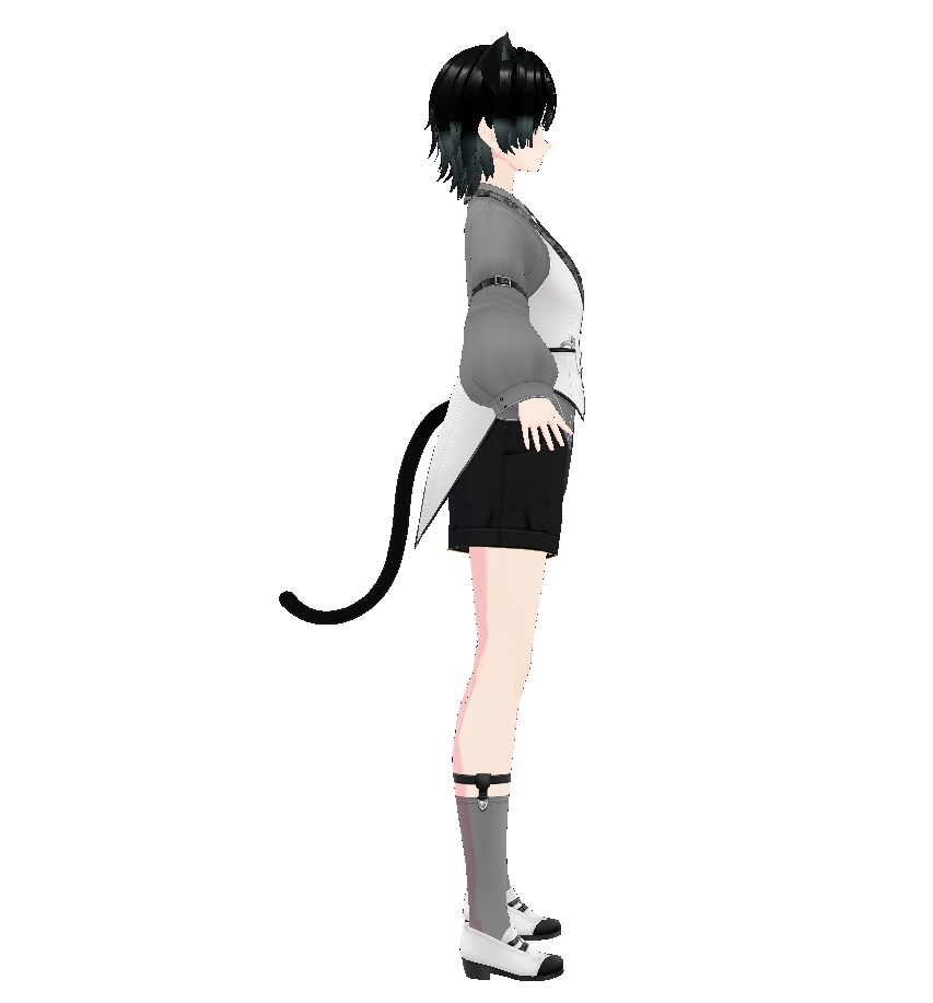 【VRoidモデル】中性・猫耳|即使用可|Vtuber向け