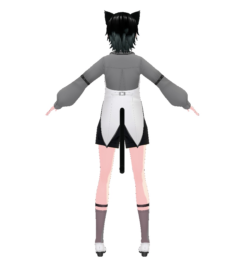 【VRoidモデル】中性・猫耳|即使用可|Vtuber向け