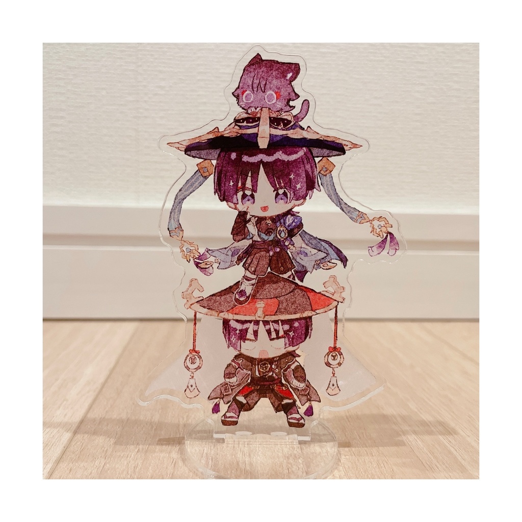 スカラマシュタワーのアクリルフィギュア