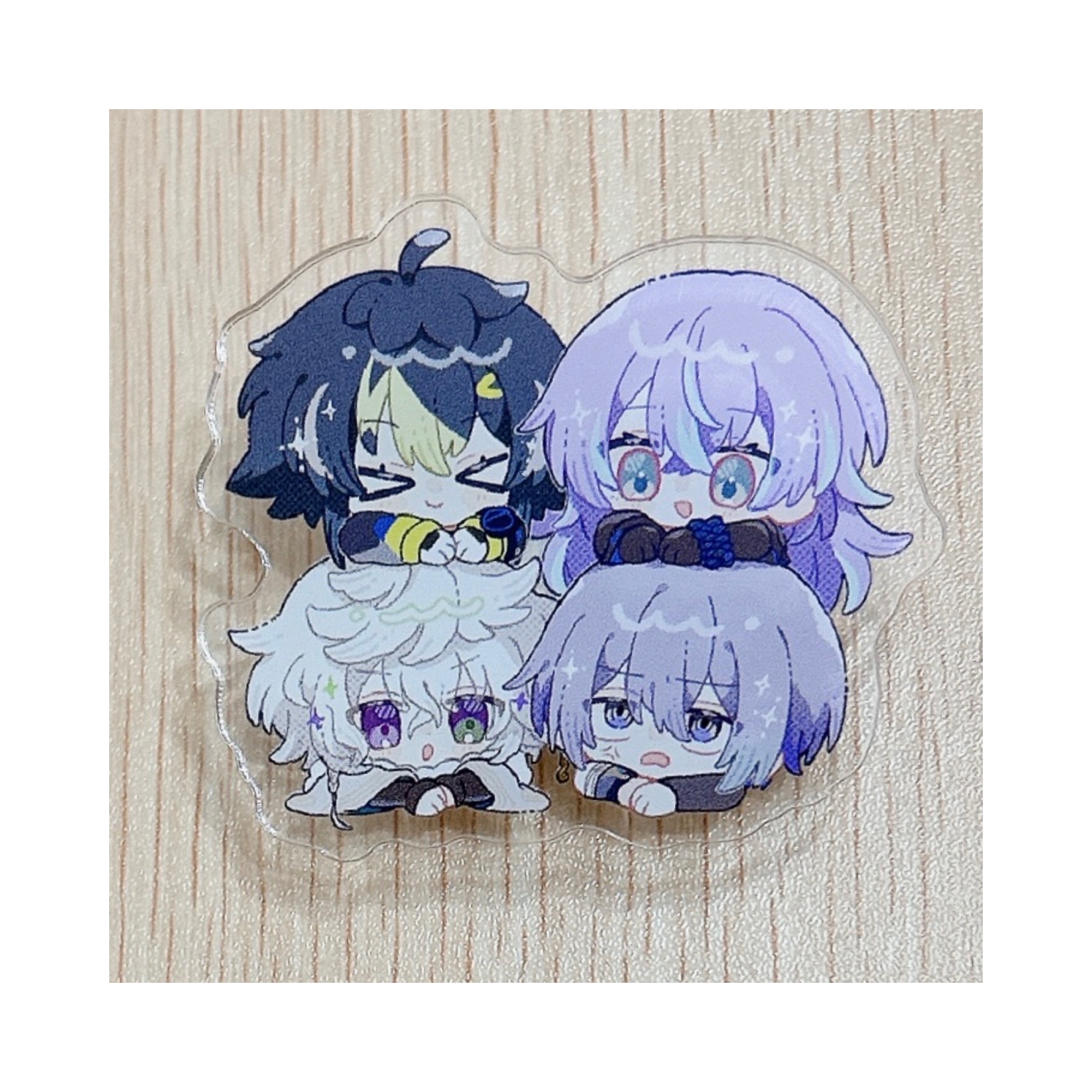 Dyticaアクリルクリップバッジ