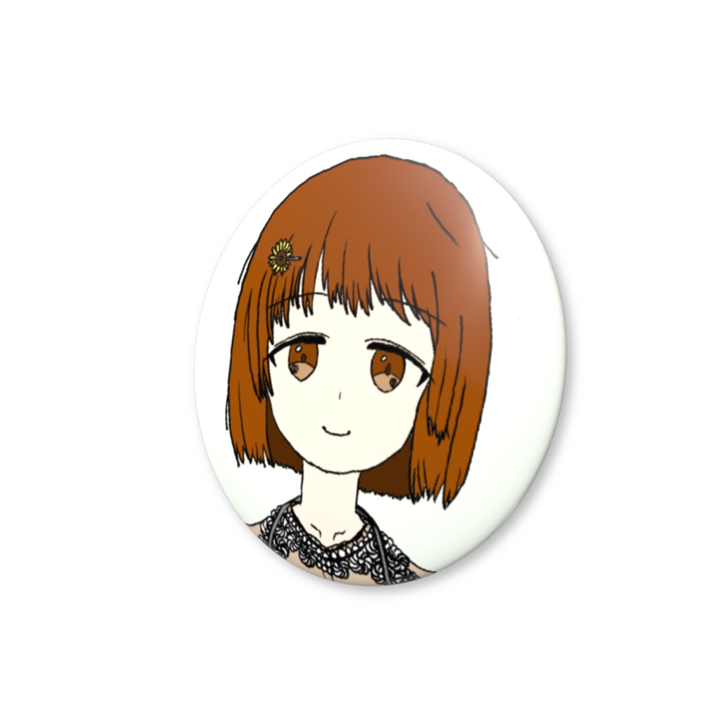 テスト販売 缶バッジ 雨時光