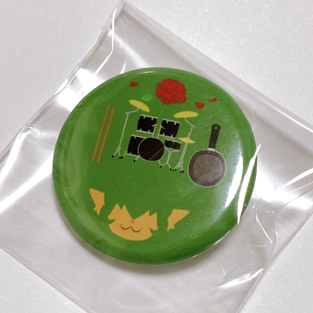 アッシュ缶バッジ（1Pカラー）