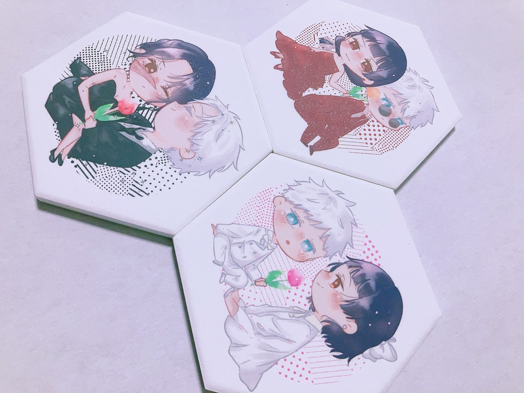 白雲石コースター