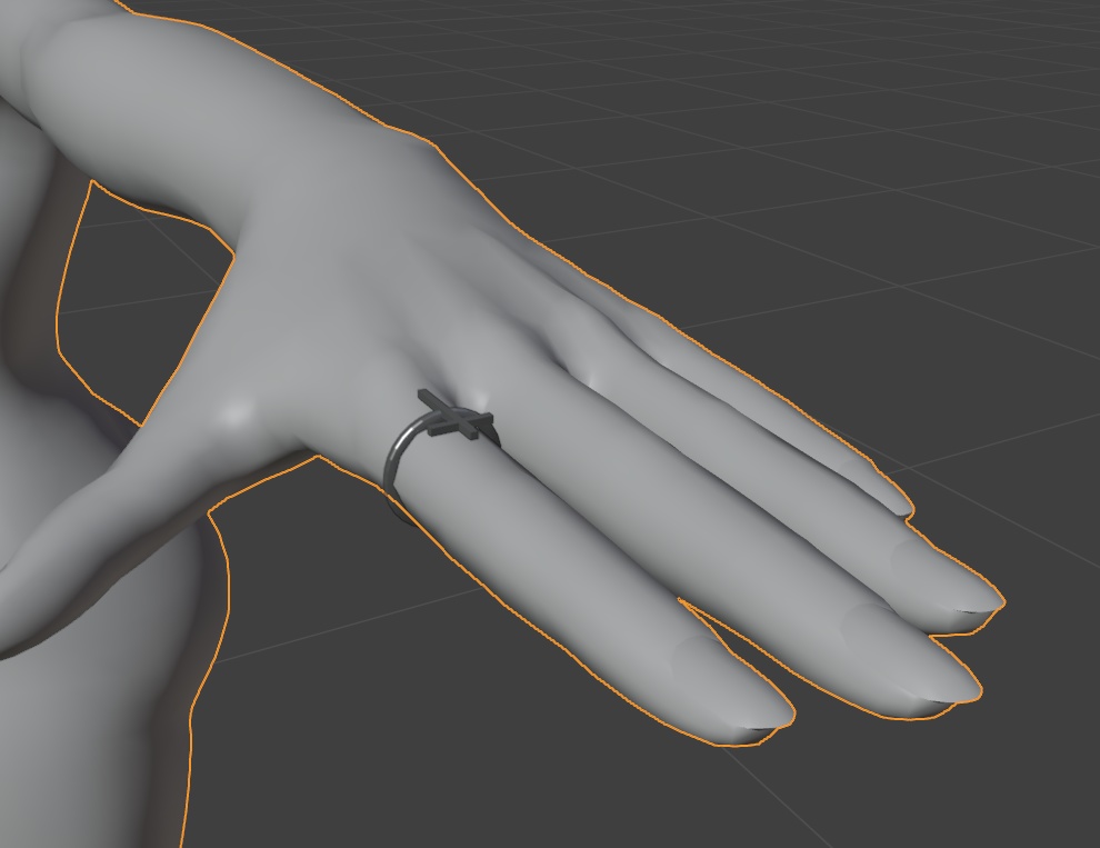 Shinra left hand ring