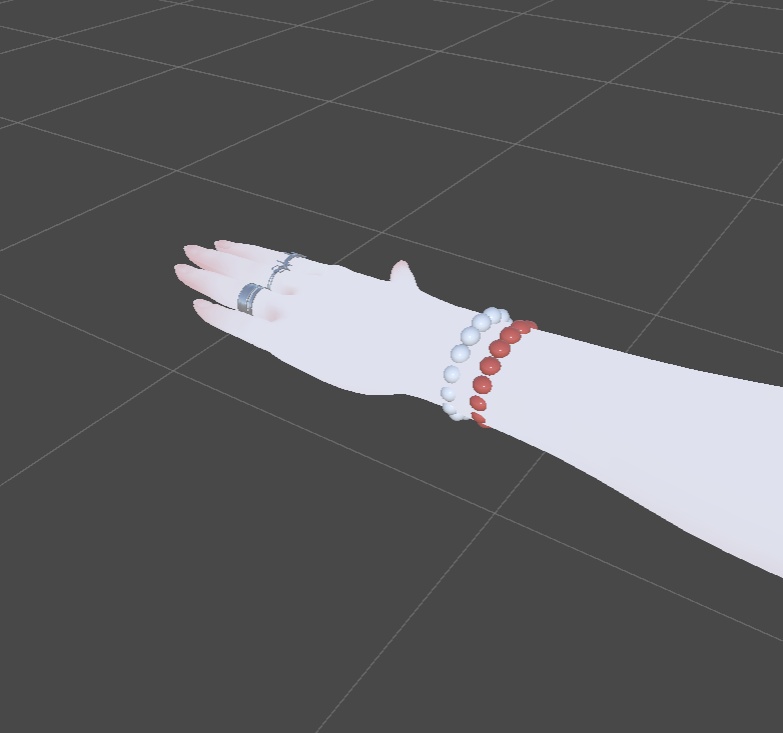 指輪と腕輪(無料). Finger ring and hand ring(Free).