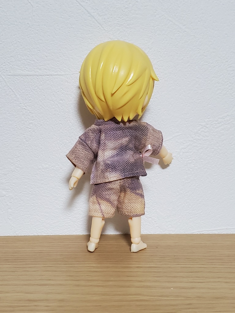 甚平 ぼやぼや柄