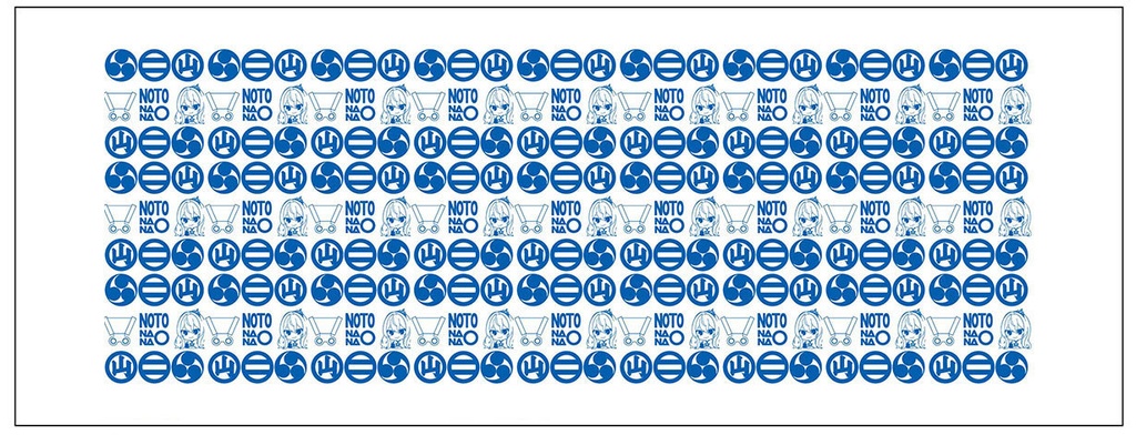 七尾 青柏祭×石川県能登地方VTuber『でか山勇者手ぬぐい』