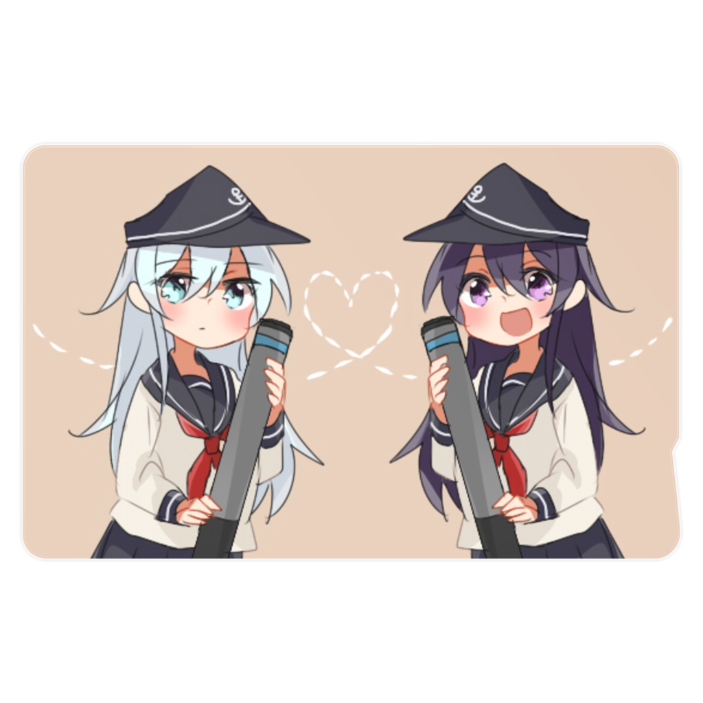 暁響ステッカー