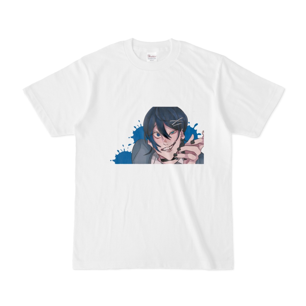 1枚絵Tシャツ白