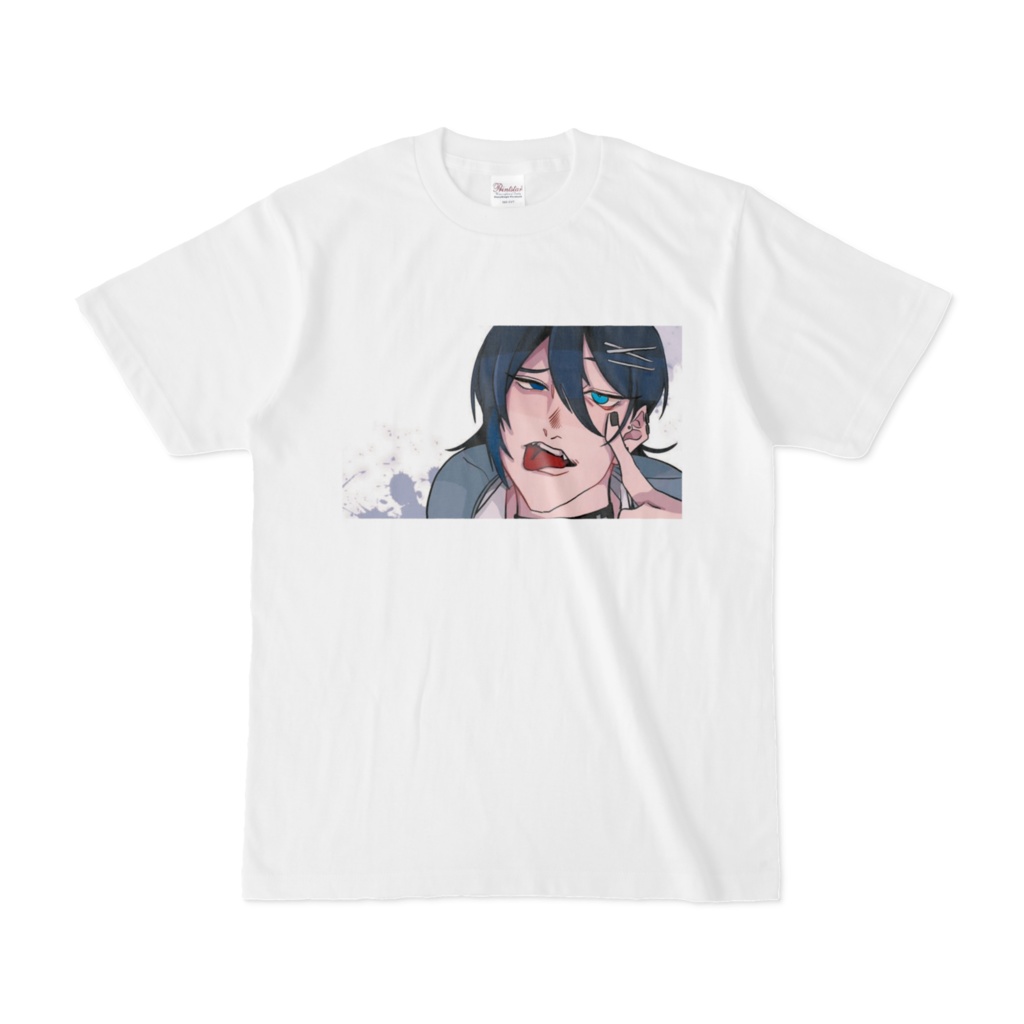 1枚絵Tシャツ白