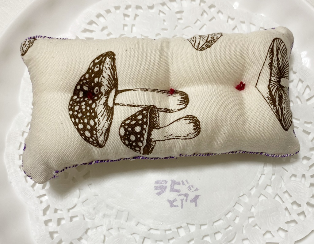 ミニ長座布団 試作品