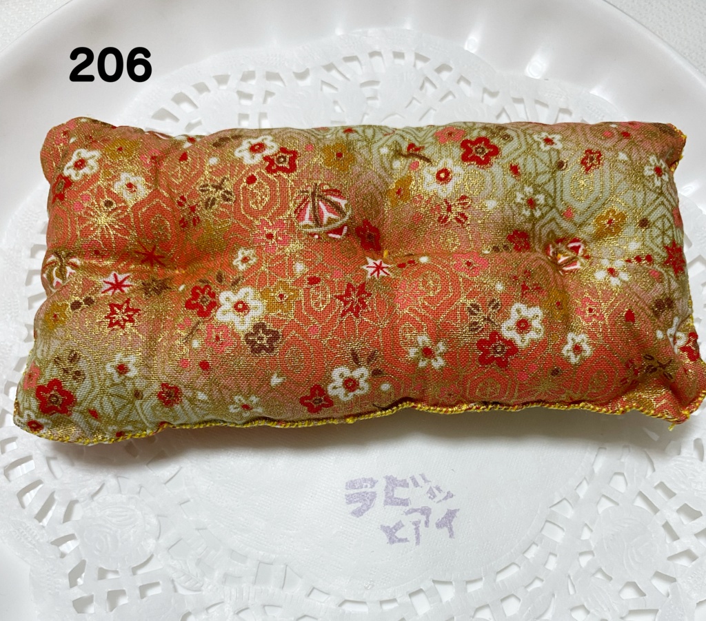 ミニ長座布団 試作品