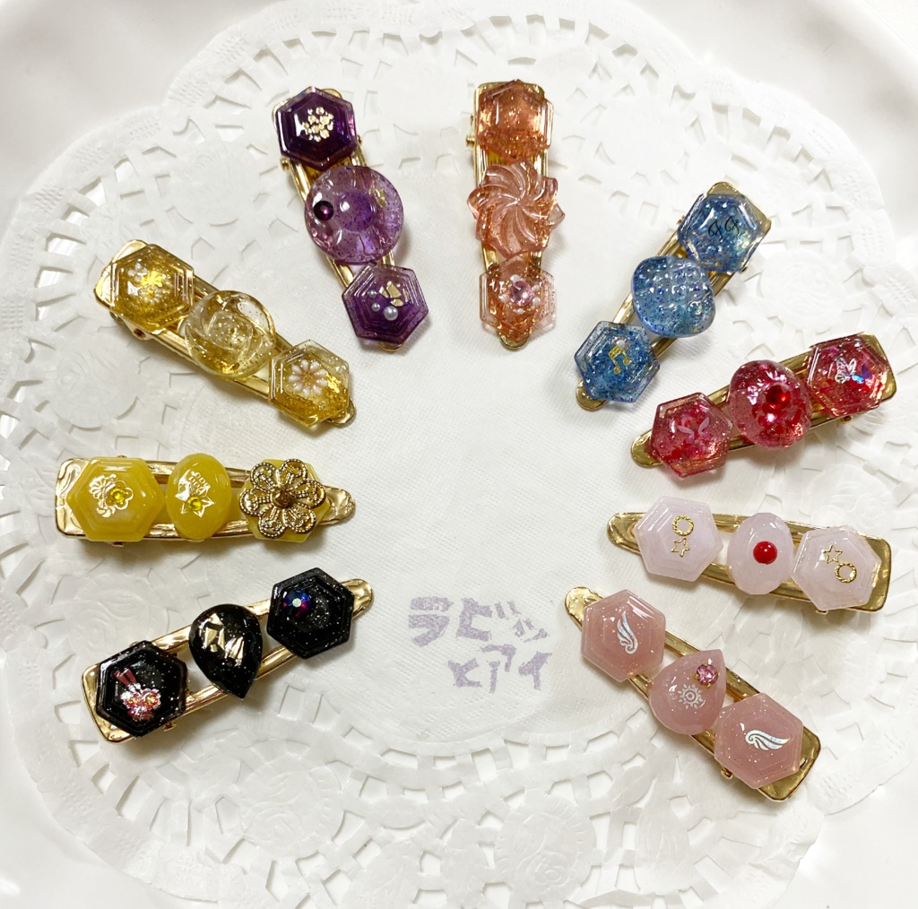 魔法少女まどか☆マギカ ヘアクリップ