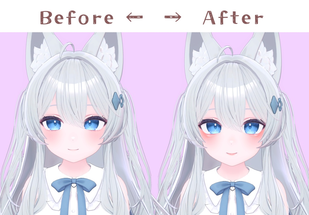 ライム専用◎涙袋&口紅メイクテクスチャ