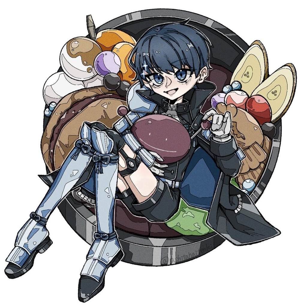 あんみつアクキー