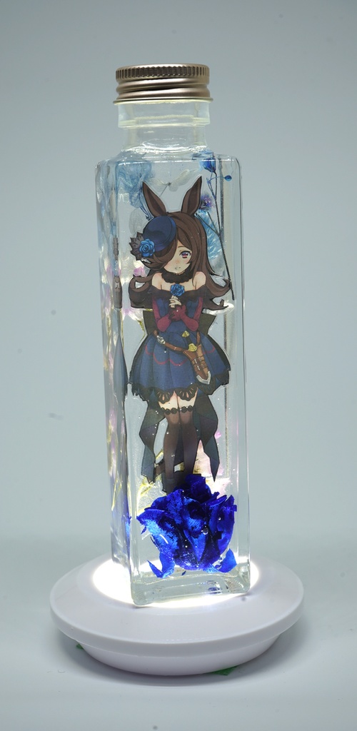 瓶詰ライスシャワー ハーバリウム円柱型