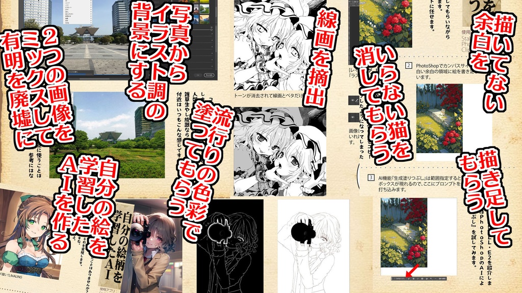 絵描きがAIをアシスタントにする方法