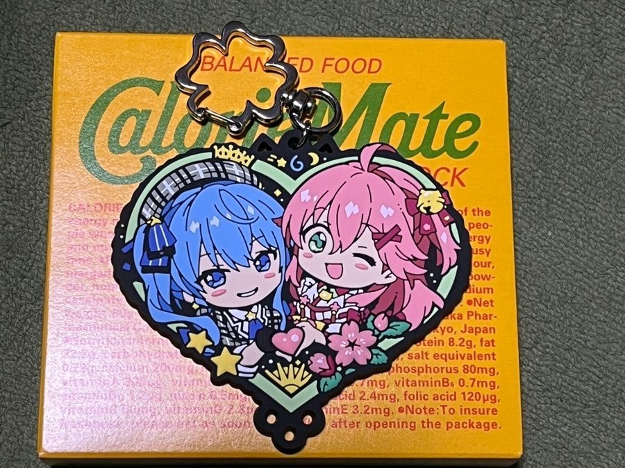 ミコメットのきずなぁ! ラブハートラバーキーホルダー【ファンメイド】