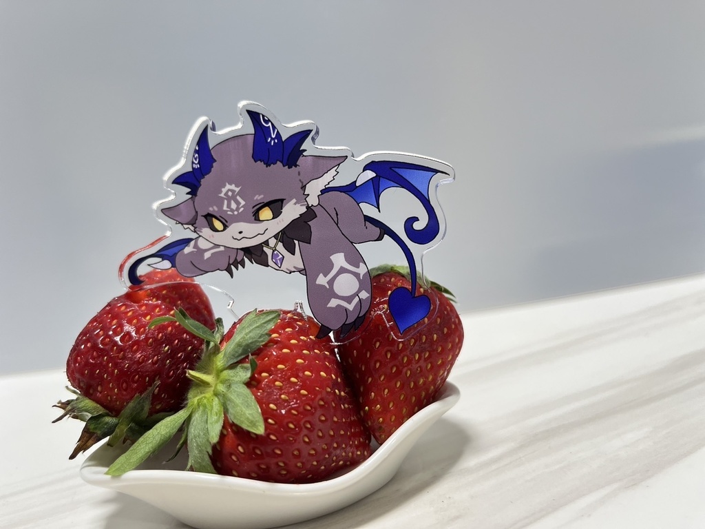 でびるんアクリルフードピック