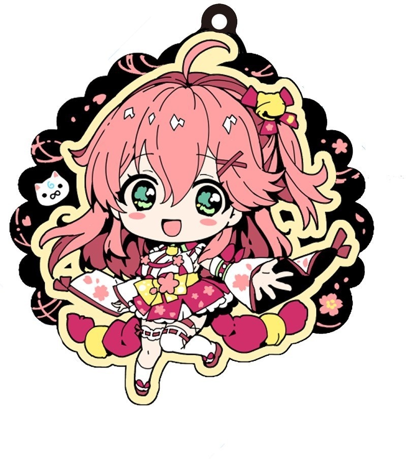 みこちラバーキーホルダー　★ファンメイド