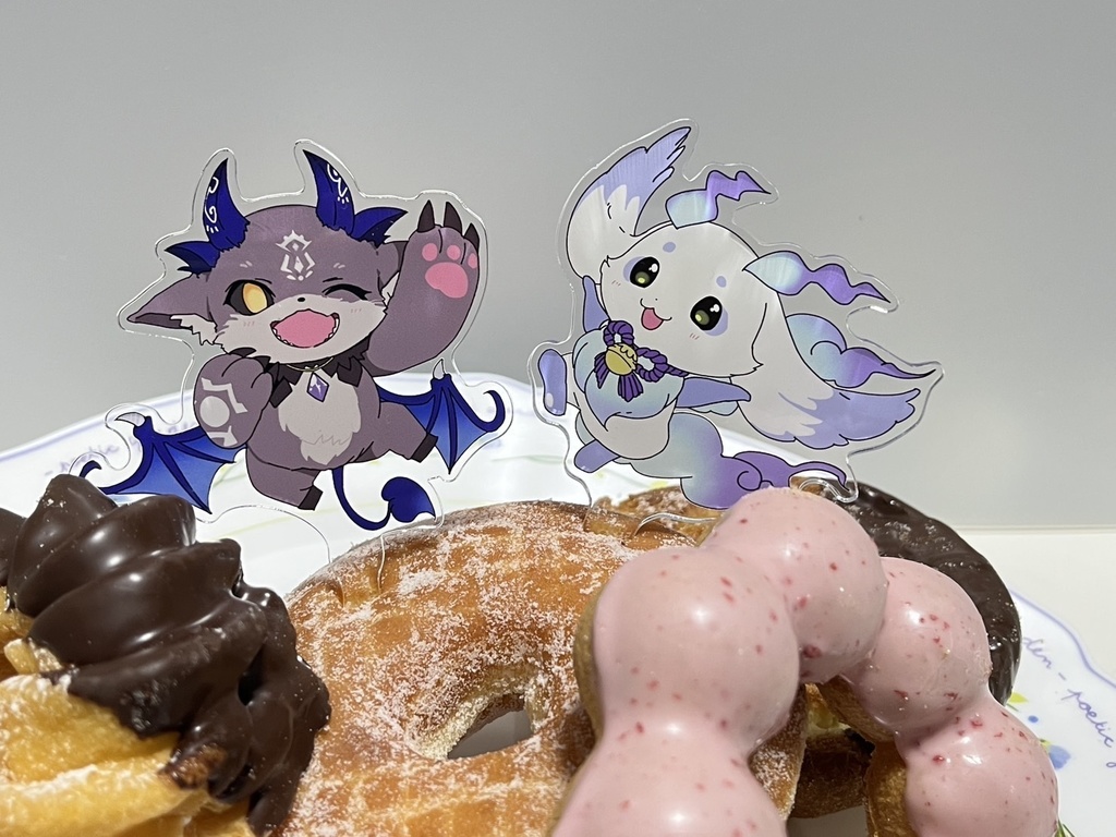 でびるんアクリルフードピック