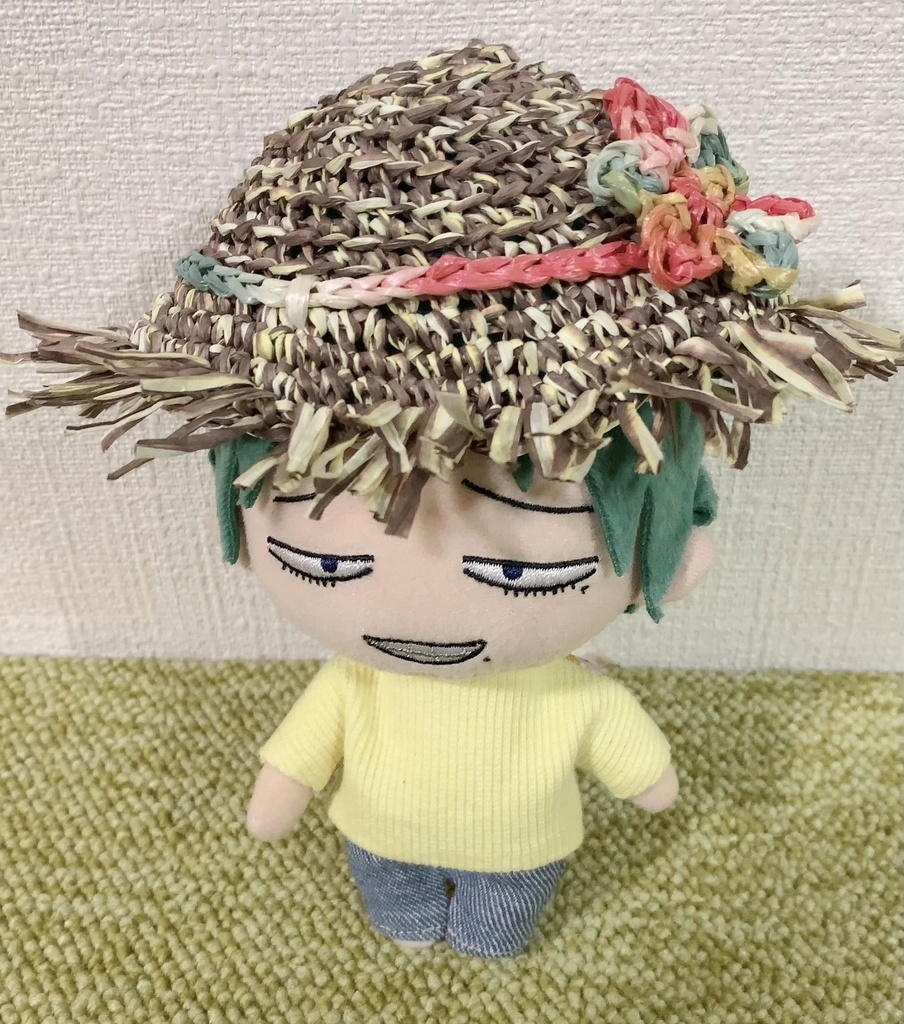 ぬい用麦わら帽子