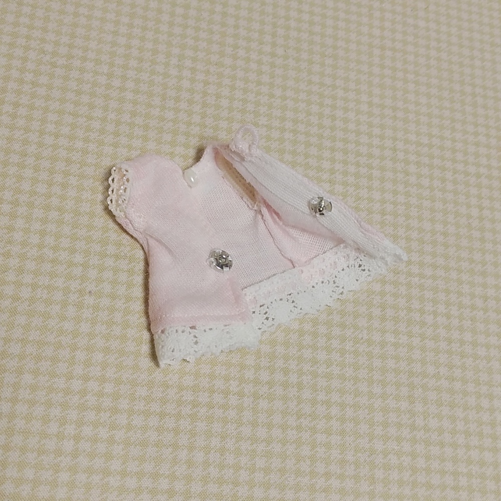 カジュアルカットソー2P　ピンク×小花