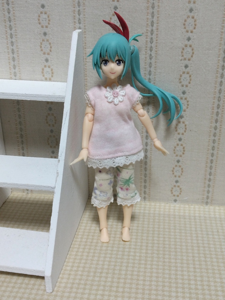 カジュアルカットソー2P　ピンク×小花