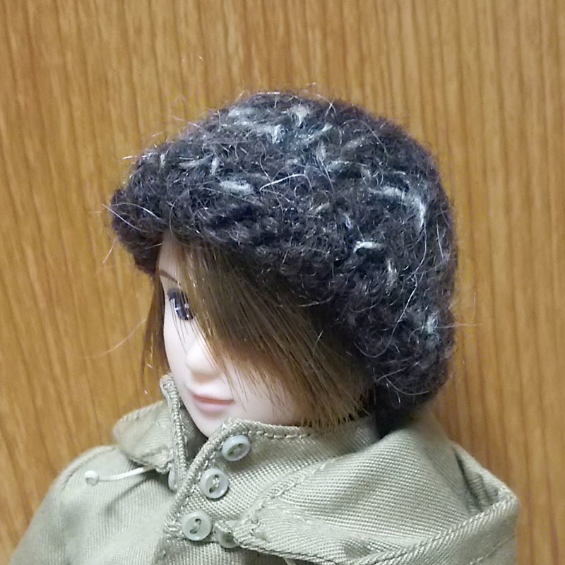 メンズニット帽　ちびドール用
