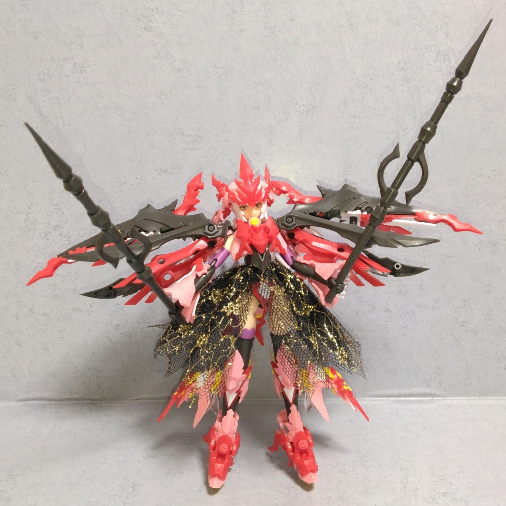 武装スカート 一体型