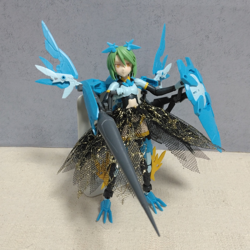 武装スカート 一体型