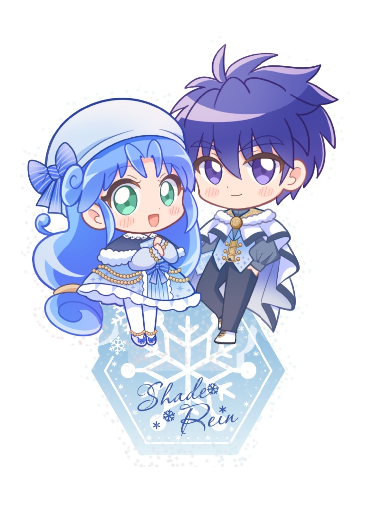 「Tulip and Daisy」「Listening to the whisper of snow together」