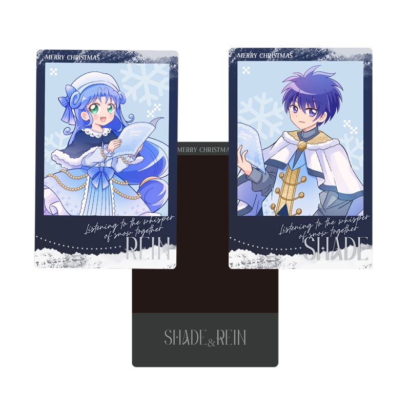 「Tulip and Daisy」「Listening to the whisper of snow together」