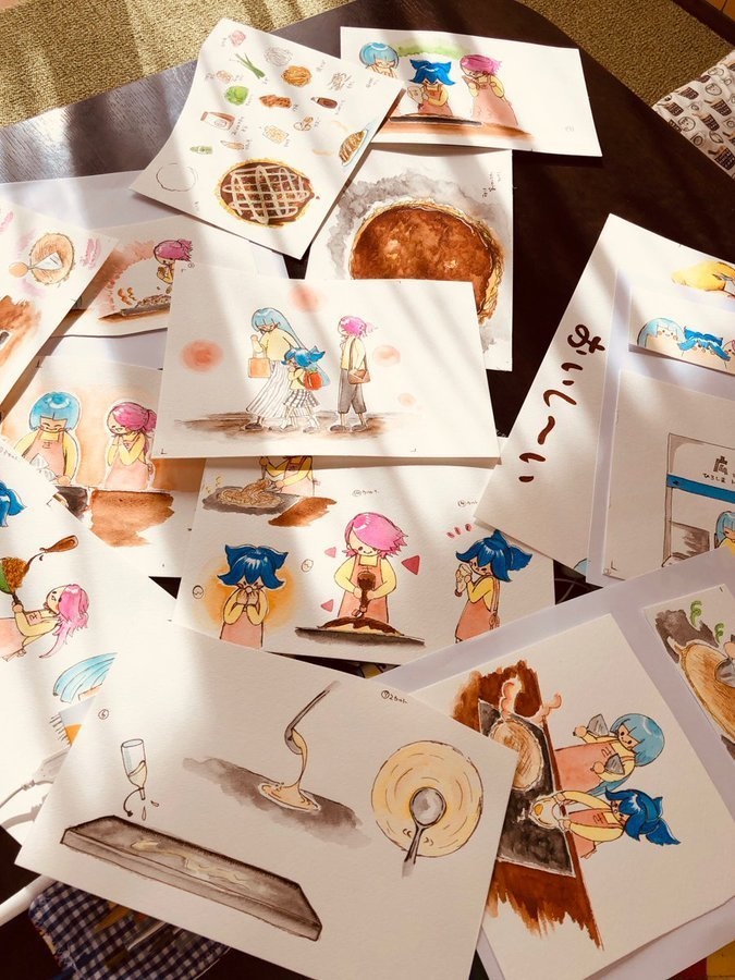 【刀剣乱舞】さもんじさんとひろしまのおこのみやき【絵本】